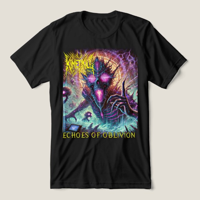 Kinetikill - Echoes Tee V1 (Design Framsida)