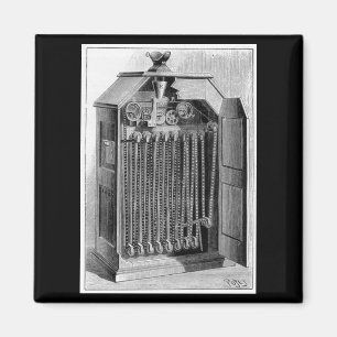 Kinetoscope diagram magnet