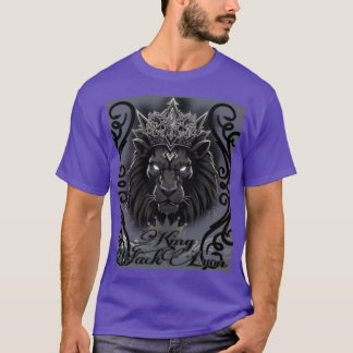 King black Lyon style with class T Shirt
