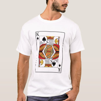 King Blackjack Cards Poker 21 Q best quality T Shirt