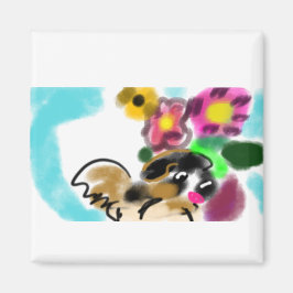 King charles spaniel  magnet