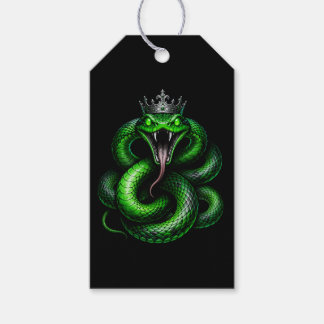 King Cobra Kronans Presenttagg Presentetikett