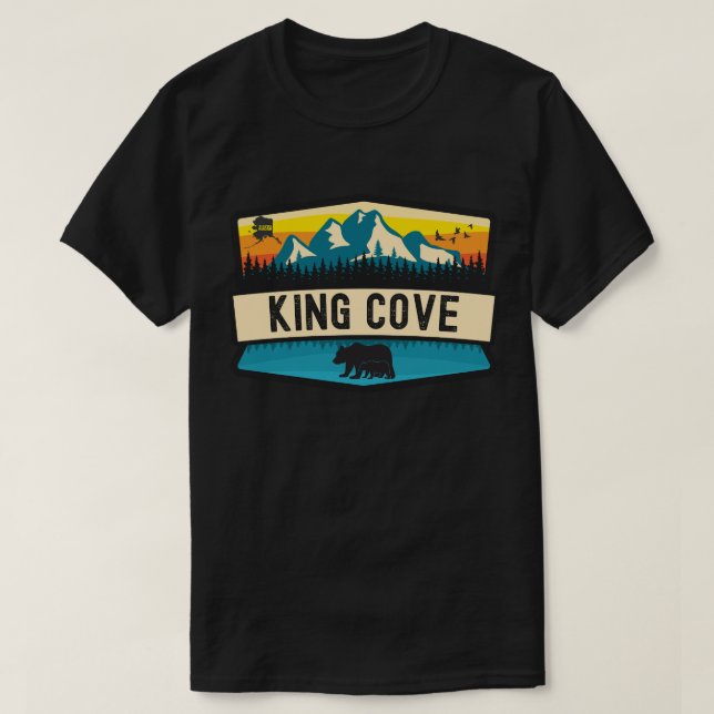 King Cove, Alaska T Shirt (Design framsida)