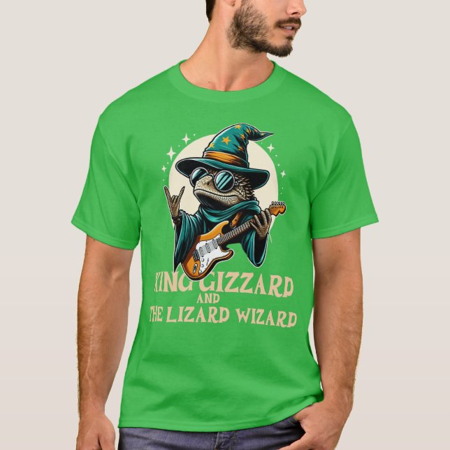 KING GIZZARD AND THE LIZARD WIZARD T SHIRT (Framsida)