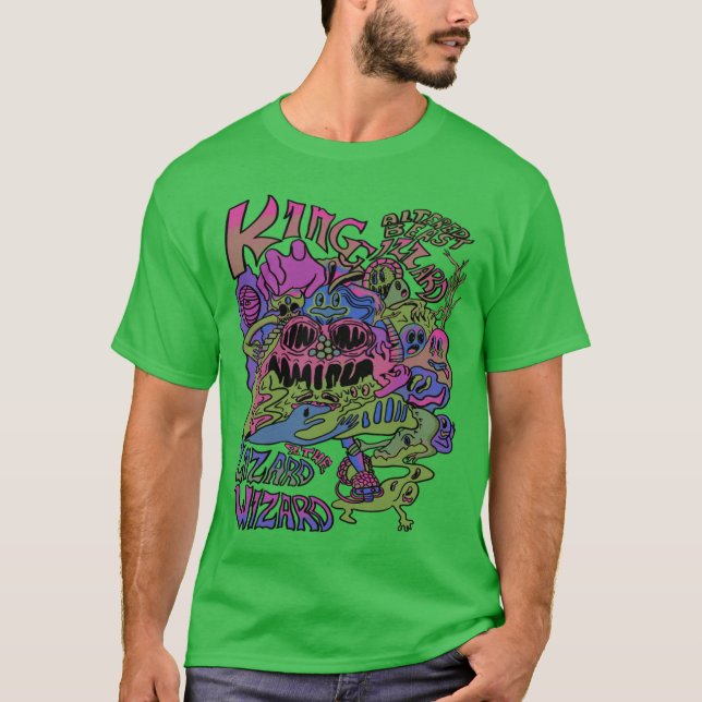 King Gizzard andhe Lizard Wizard Förändrad varelse T Shirt (Framsida)