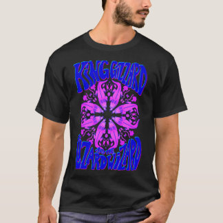 King Gizzard Kaleidoscope of Life bara rosa och bl T Shirt