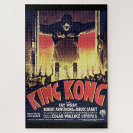 King Kong Challenge Puzzle Vintage Style  Pussel