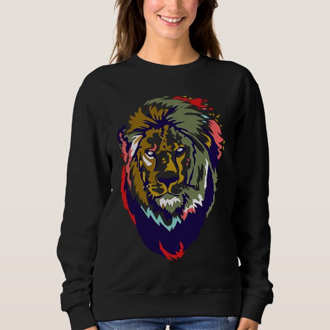 King Lion  Animal T Shirt (Framsida)