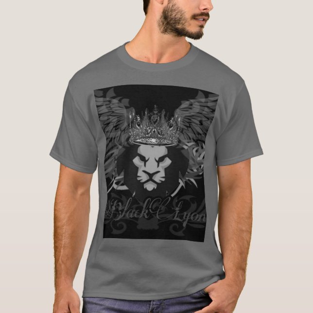 King lion sound 2 890 m2 t shirt (Framsida)