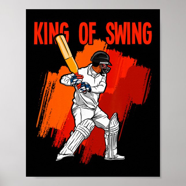 King Of Cricket  Poster (Framsidan)