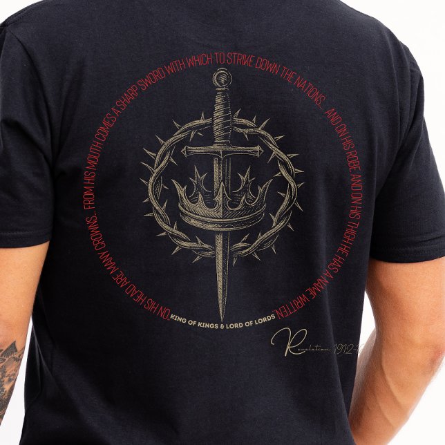  King of Kings and Lord of Lords men's faith tee (Skapare uppladdad)