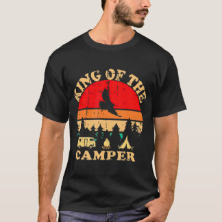 King of the Camper RV Camping Travel T Shirt