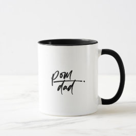 King Of The Fluff: Fancy Script POM DAD Mugg