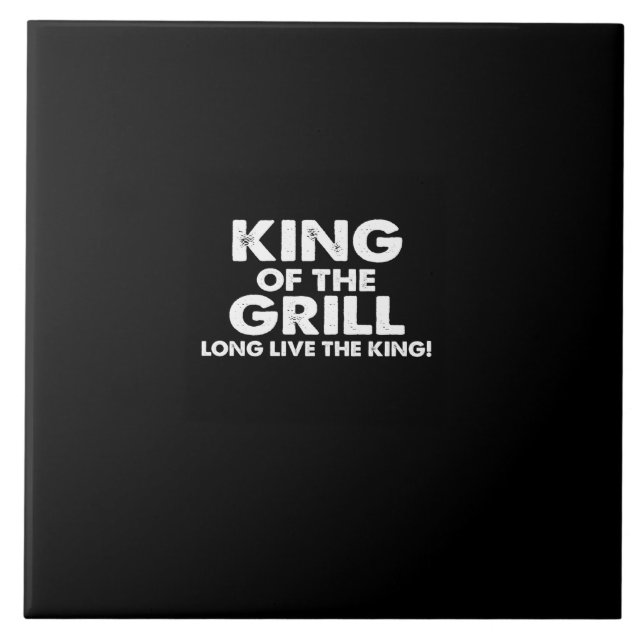 king of the grill long live the king kakelplatta (Framsidan)