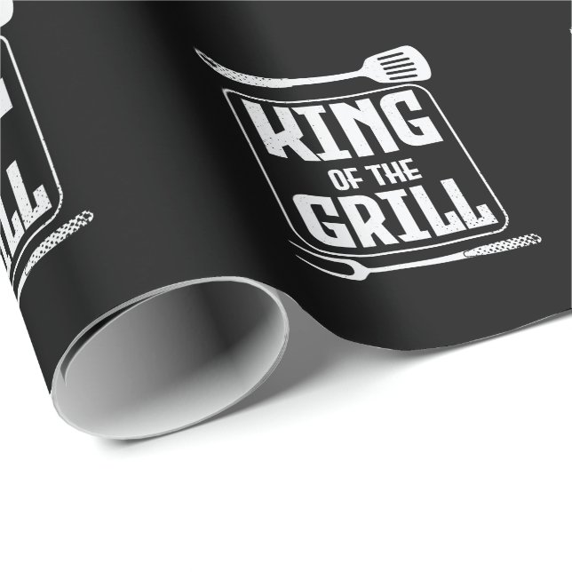 King of the GRILL Presentpapper (Rullad Hörn)