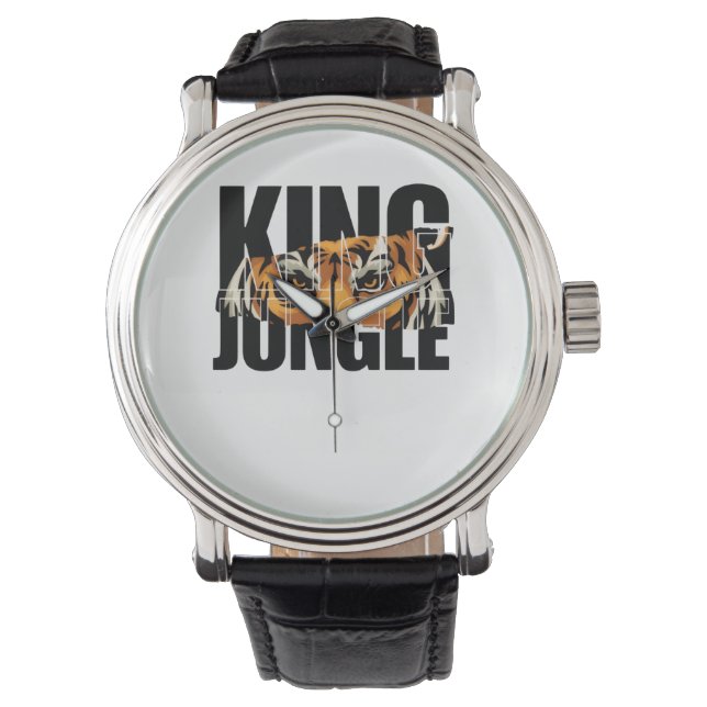 King of the Jungle Armbandsur (Framsida)