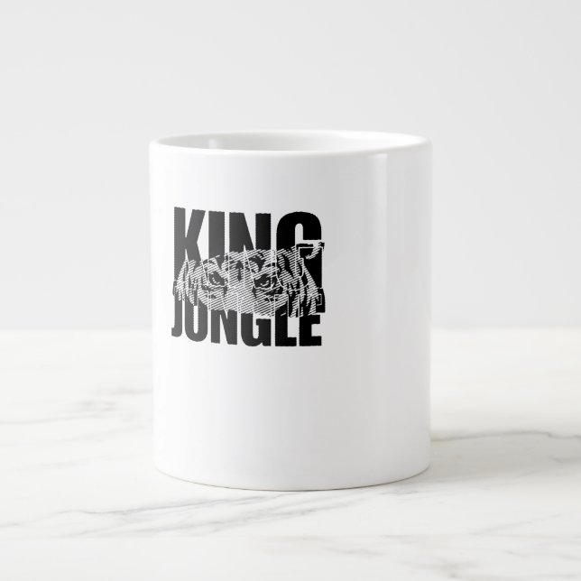 King of the Jungle Jumbo Mugg (Framsidan)