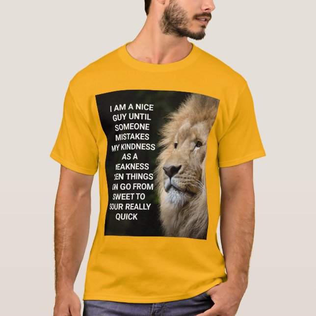 KING OF THE JUNGLE T-SHIRT (Framsida)