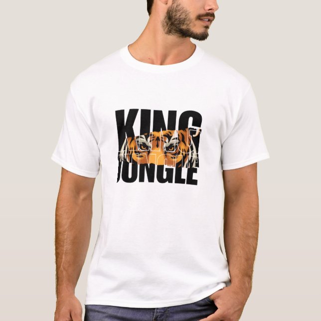 King of the Jungle T Shirt (Framsida)