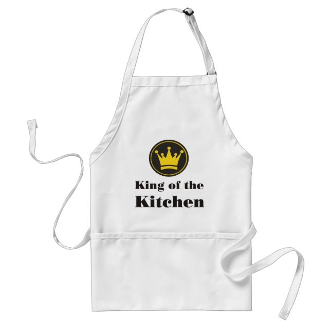 king of the kitchen förkläde (Framsidan)