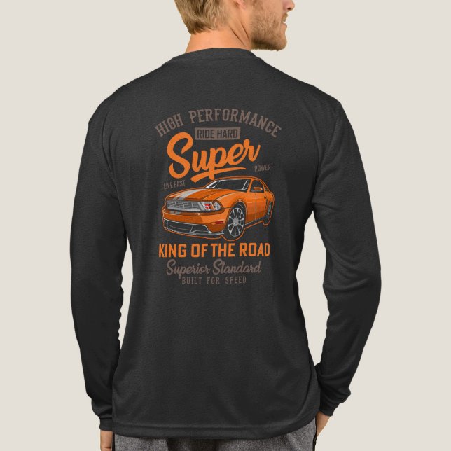 King of the Road High Performance  T Shirt (Baksida)