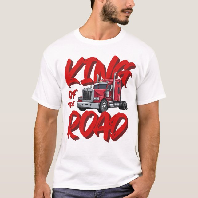 King of the Road T Shirt (Framsida)