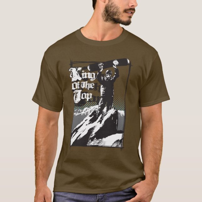 king of the top t shirt (Framsida)