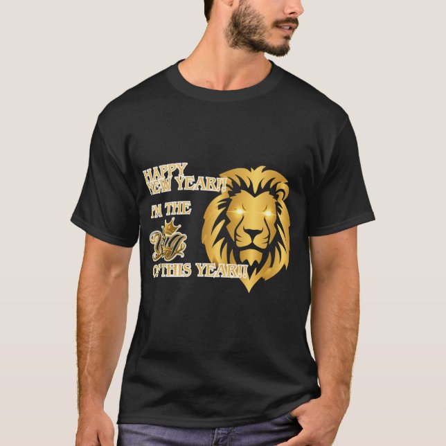 King of this year t shirt (Framsida)