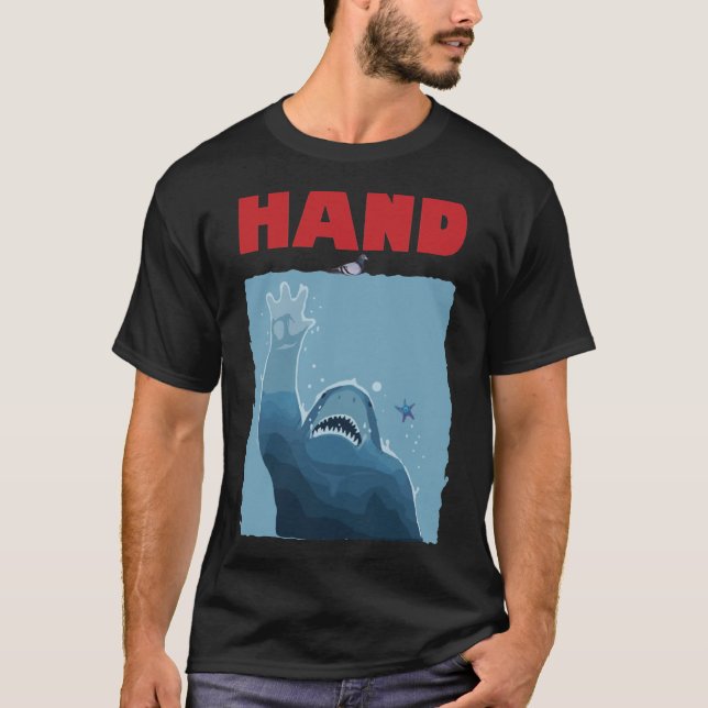 King Shark Hand! King NomNom Nanaue JAw Classic T- T Shirt (Framsida)
