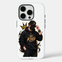 King Streetwear Telefonfodral – Djärv Kron Design