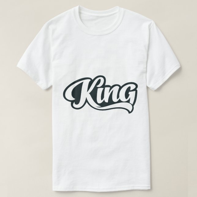 king t shirt (Design framsida)