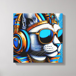 KING TUT PERSIAN CAT COOL 2 CANVASTRYCK