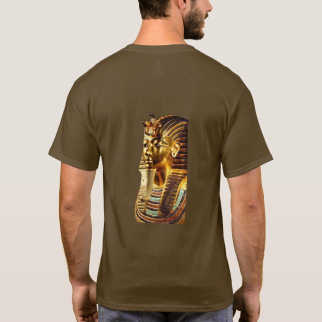 “King Tut Pharaoh Back Print T-Shirt | Modern Egyp (Baksida)