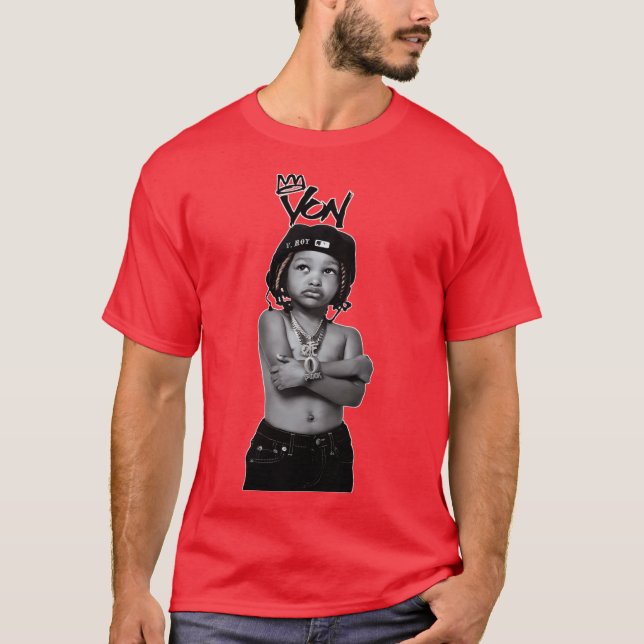 king von vintage gift t shirt (Framsida)