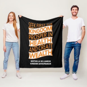 Kingdom Entrepreneur Christian Business Fleecefilt