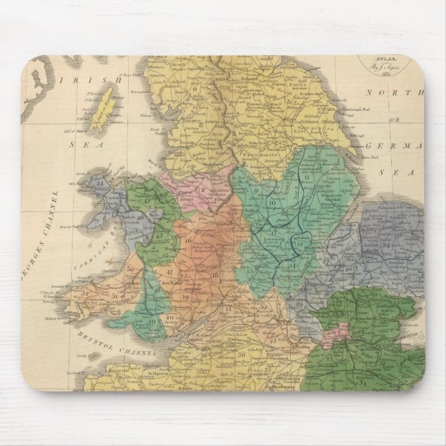 Kingdomer i anglosaxarna musmatta (Framsidan)