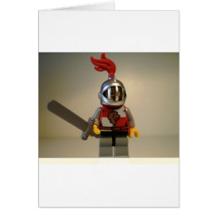 Kingdoms Lejona Knight Minifigurs Hälsningskort