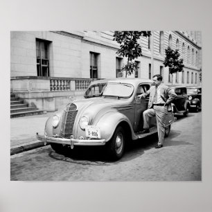 Kingfish - Huey Long with Hans Car - 1935 Poster