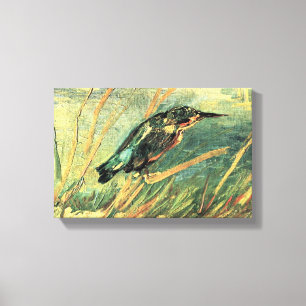 Kingfisher av Vincent Van Gogh Canvastryck