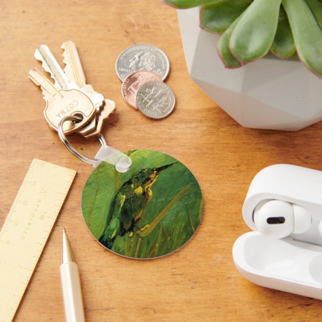 Kingfisher av Vincent van Gogh Nyckelring (Skrivbord)