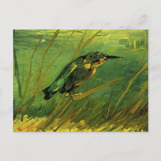 Kingfisher av Vincent van Gogh Vykort (Framsida)