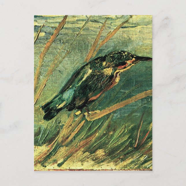 Kingfisher av Vincent van Gogh Vykort (Framsida)