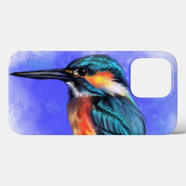Kingfisher Bird iphone case (Baksida (horisontell))