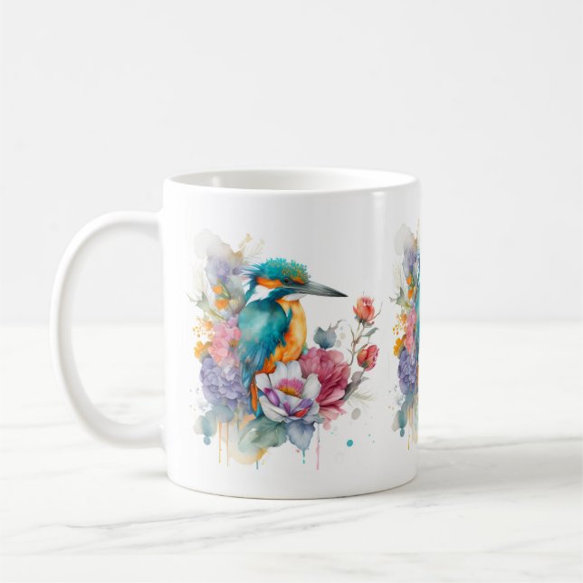 Kingfisher Bird Mugg (Vänster)
