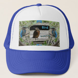 Kingfisher Bird Watching Fläkt Truckerkeps