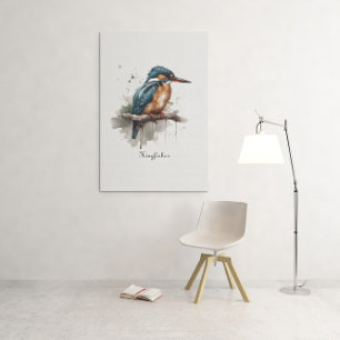 Kingfisher Canvastryck