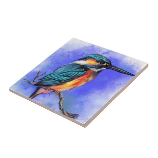 Kingfisher Ceramic Tile Kakelplatta (Sidan)