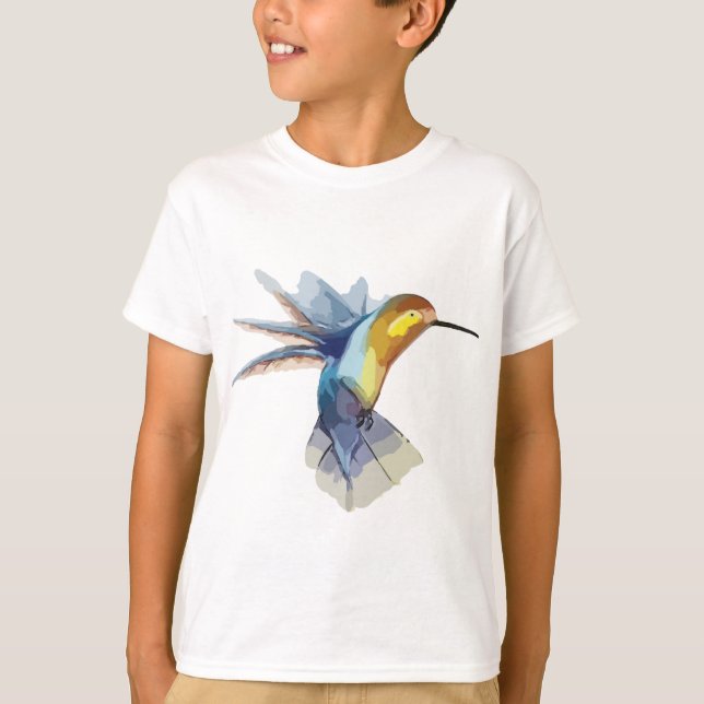 Kingfisher Design T-Shirt (Framsida)