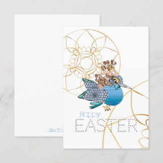 Kingfisher e le Fatine della Buona Pasqua Inbjudningar