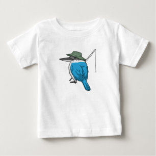 Kingfisher Fishing Fisher Fishing Rod T Shirt
